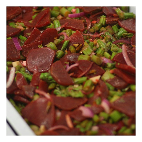 Beet and Asparagus Salad